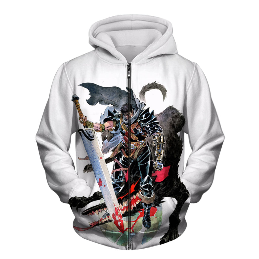 Berserk Guts Wielding Greatsword_3 Anime Apparel