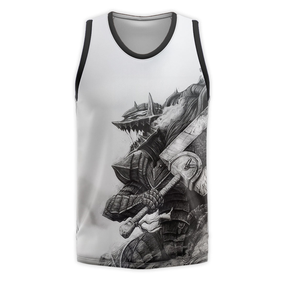 Berserk Guts Wielding Greatsword Anime Apparel