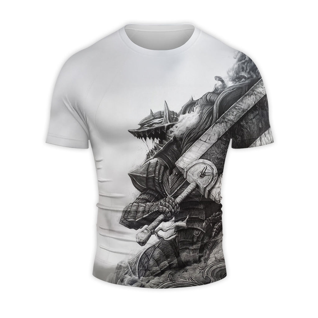 Berserk Guts Wielding Greatsword Anime Apparel