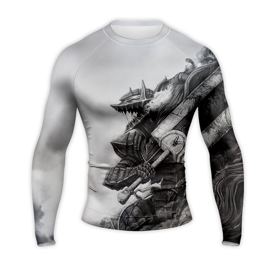 Berserk Guts Wielding Greatsword Anime Apparel