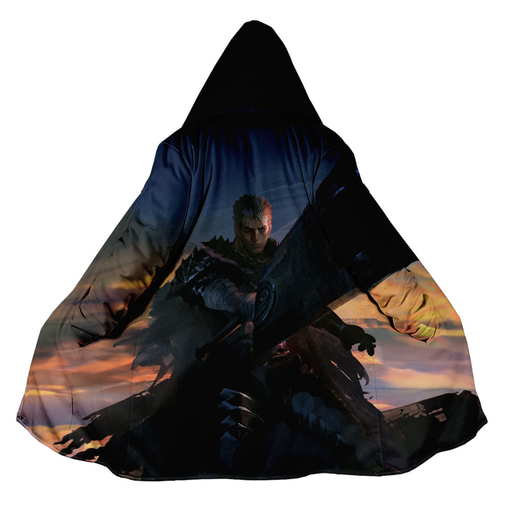 Berserk Guts Wielding Greatsword Forward Anime Apparel