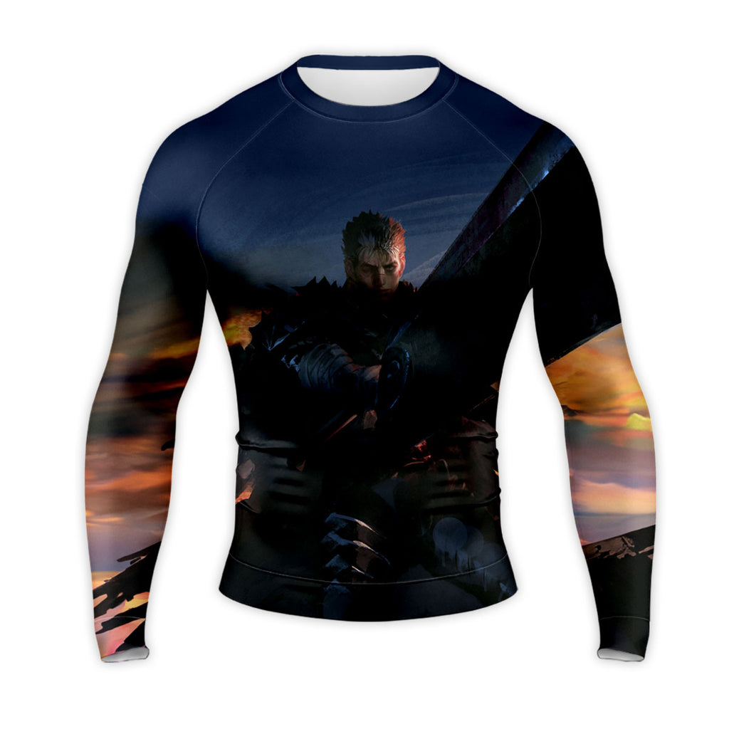 Berserk Guts Wielding Greatsword Forward Anime Apparel