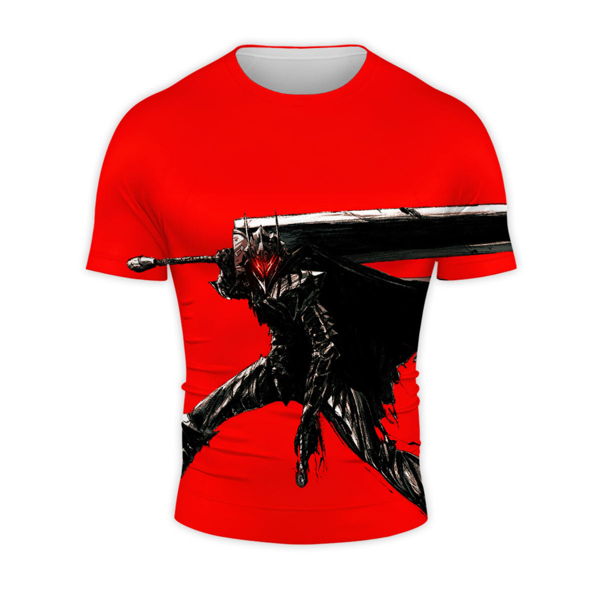 Berserk Guts Wielding Greatsword In Battle Anime Apparel