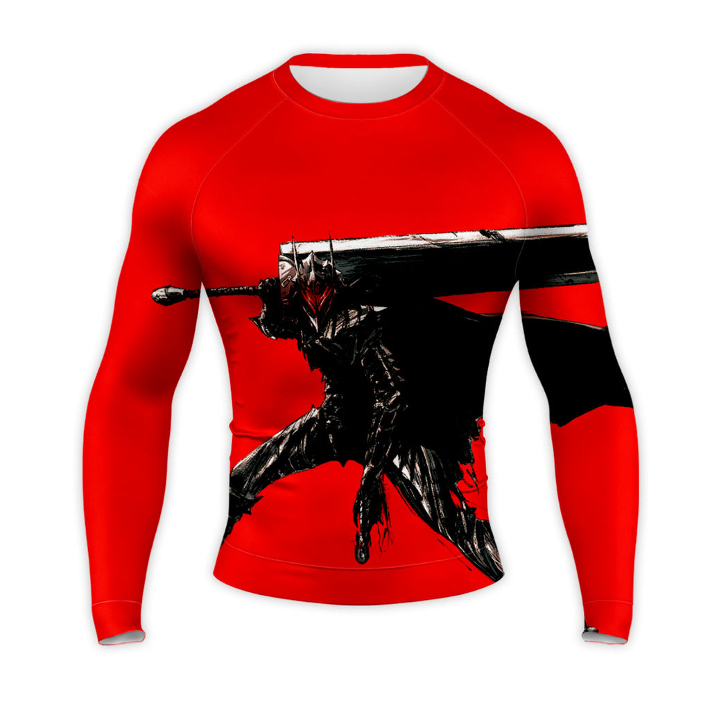 Berserk Guts Wielding Greatsword In Battle Anime Apparel