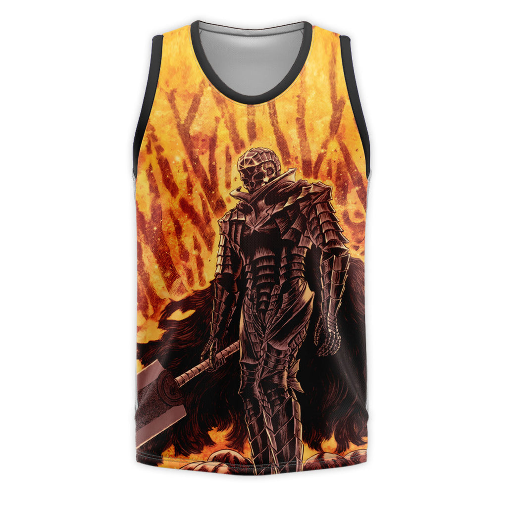 Berserk Guts Wielding Greatsword Walking Anime Apparel