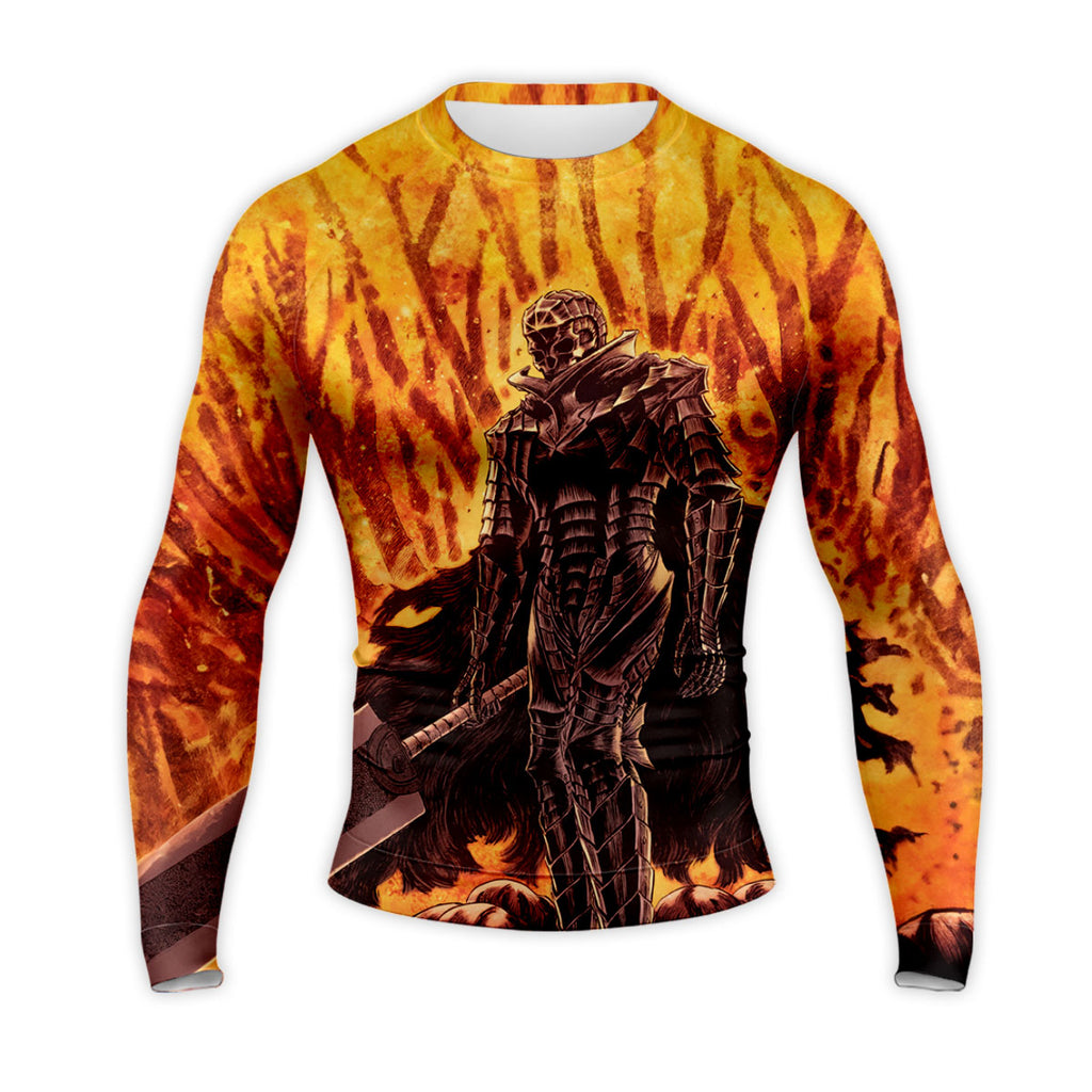 Berserk Guts Wielding Greatsword Walking Anime Apparel