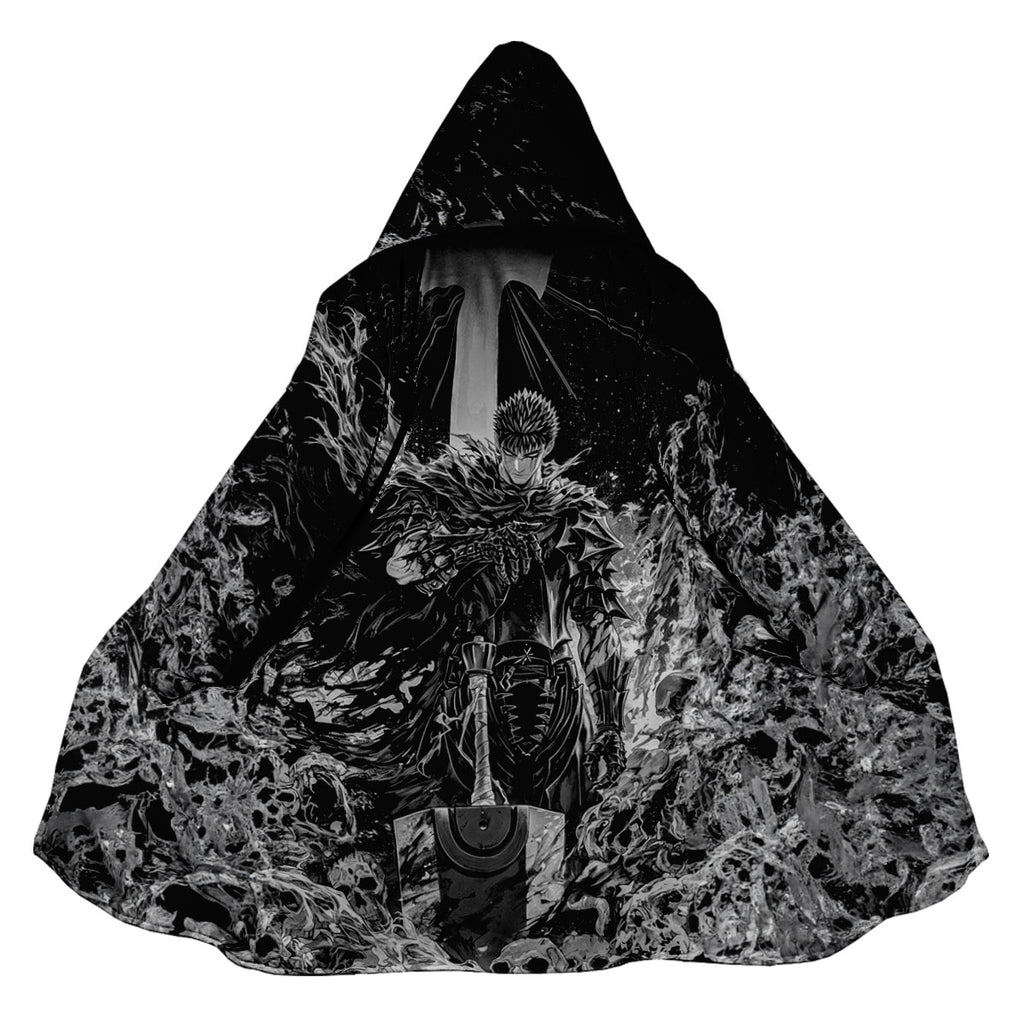 Berserk Guts Wildly Wielding Greatsword Anime Apparel