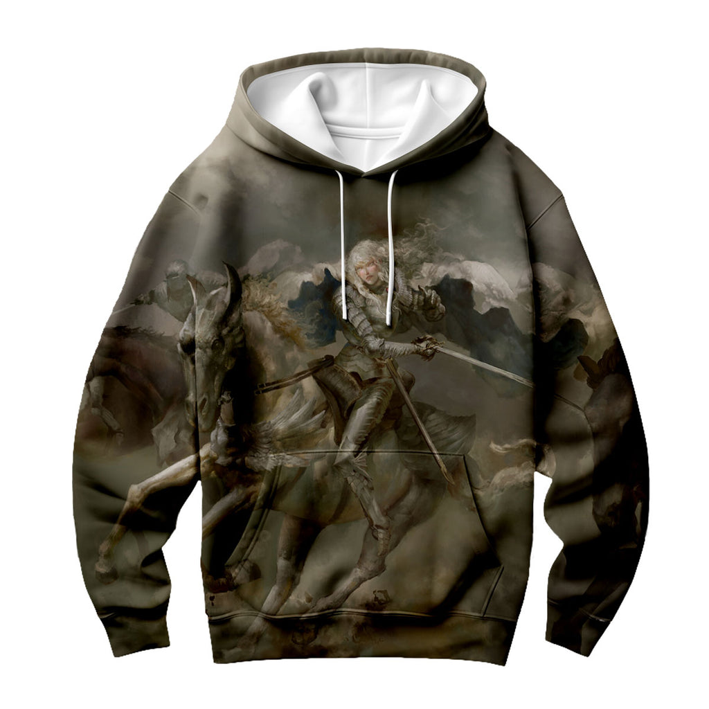 Berserker Casca Riding Into Battle Anime Apparel