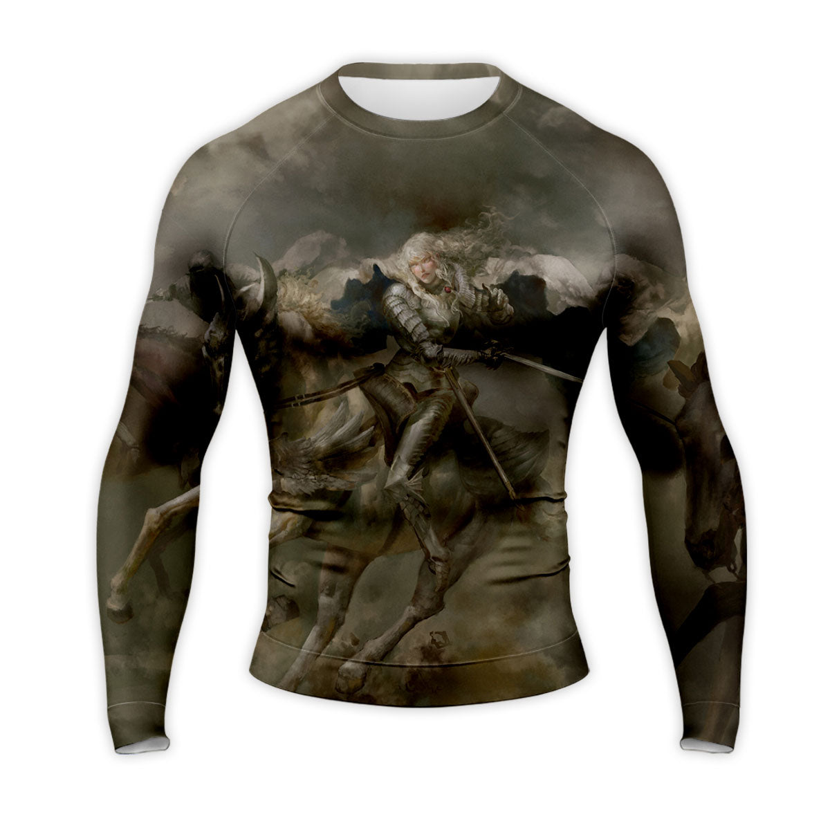 Berserker Casca Riding Into Battle Anime Apparel