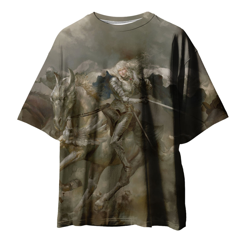 Berserker Casca Riding Into Battle Anime Apparel