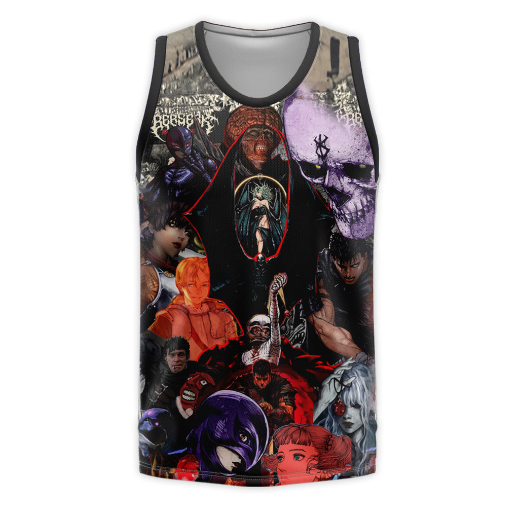 Berserker Dark Collage Battle Art Anime Apparel