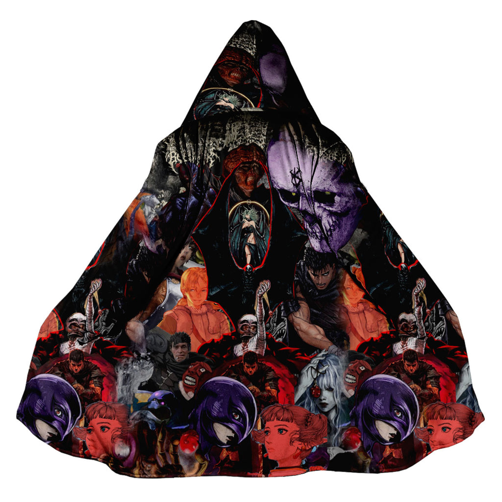 Berserker Dark Collage Battle Art Anime Apparel