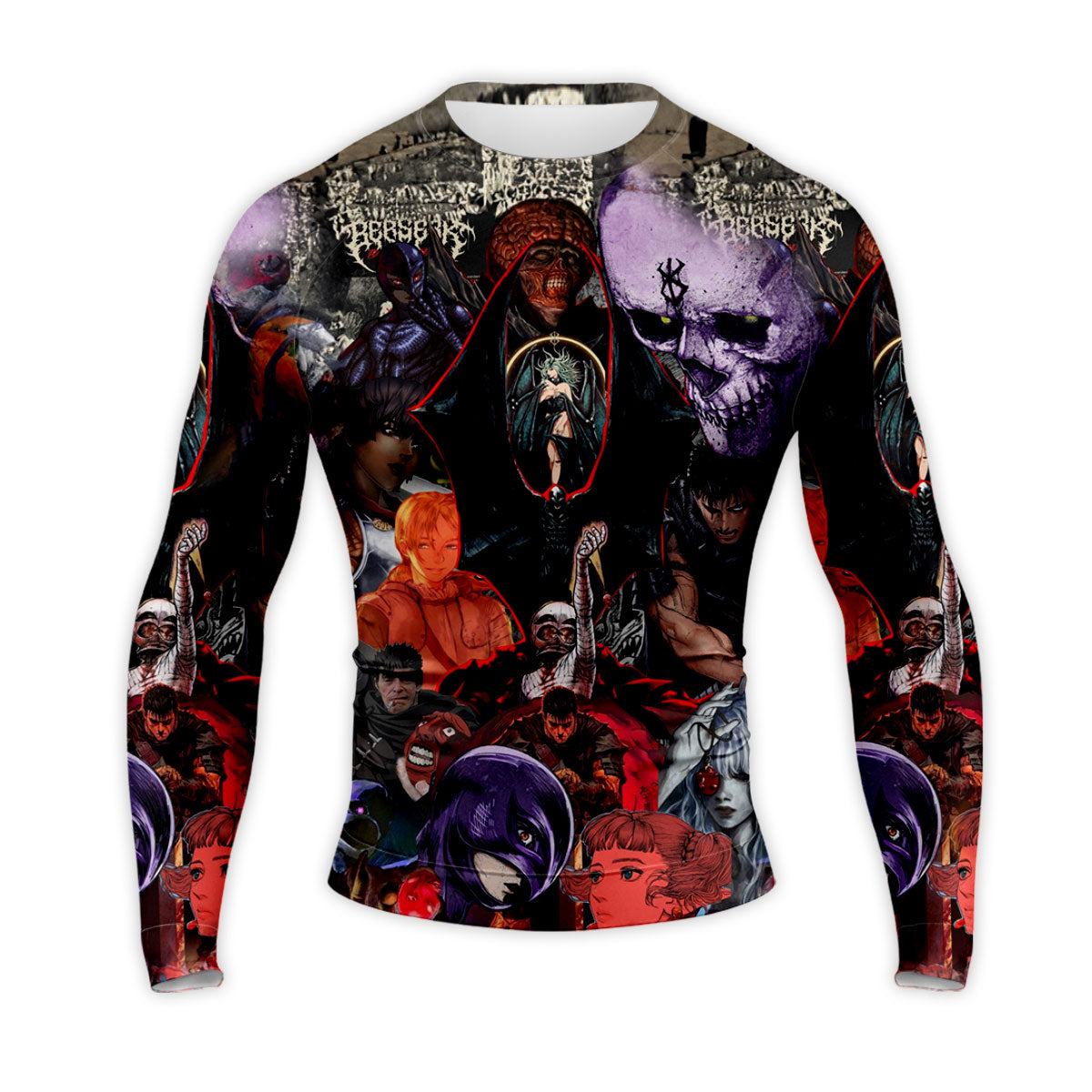 Berserker Dark Collage Battle Art Anime Apparel