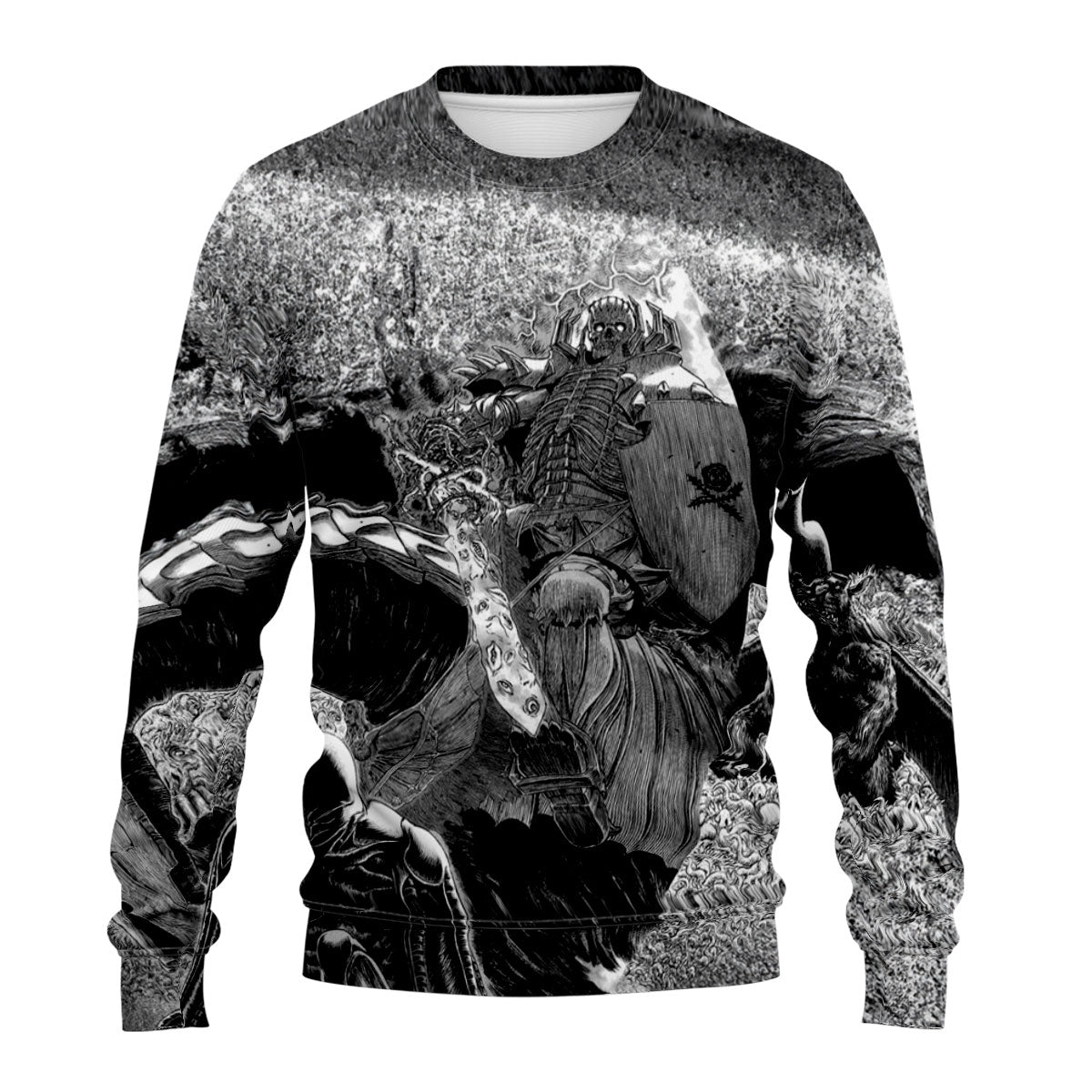 Berserker Godhand Skeleton Knight Darkwings Anime Apparel