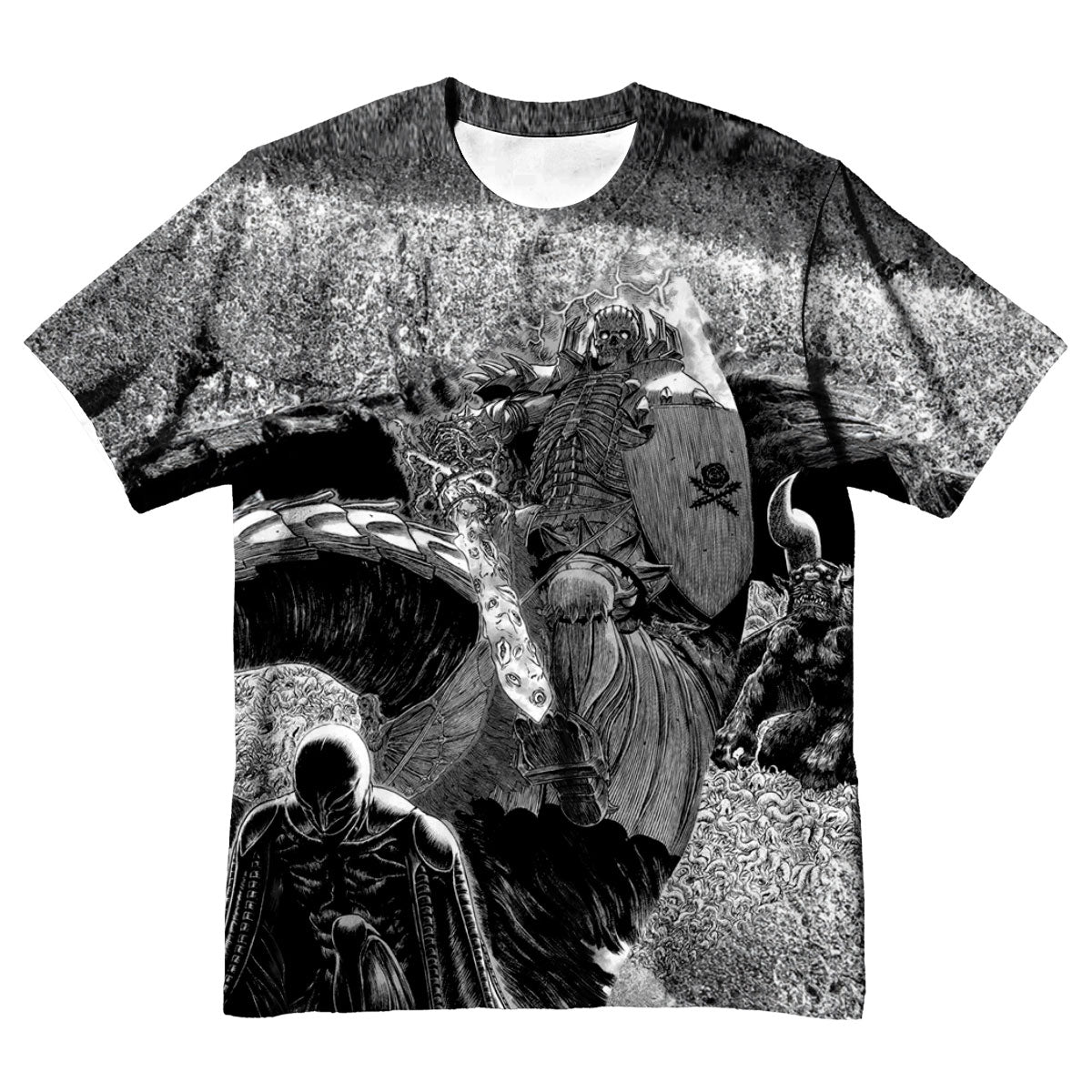 Berserker Godhand Skeleton Knight Darkwings Anime Apparel