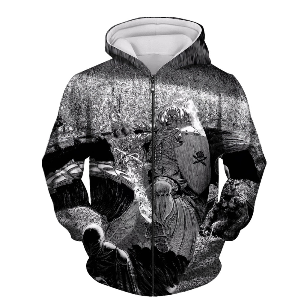 Berserker Godhand Skeleton Knight Darkwings Anime Apparel
