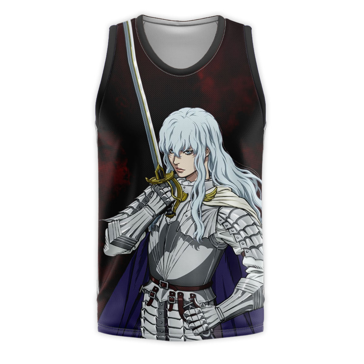 Berserker Griffith Armored Wielding Sword Anime Apparel