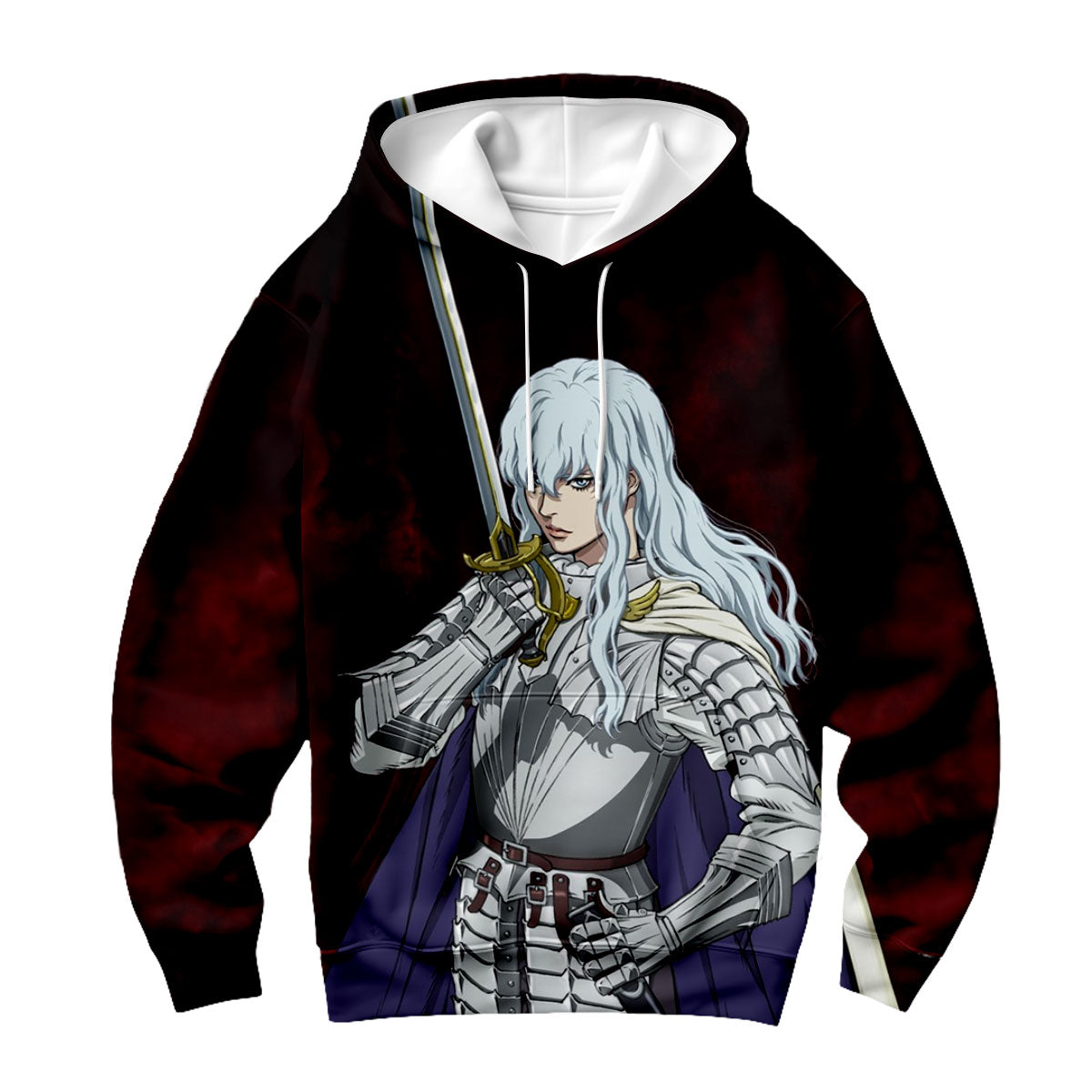 Berserker Griffith Armored Wielding Sword Anime Apparel