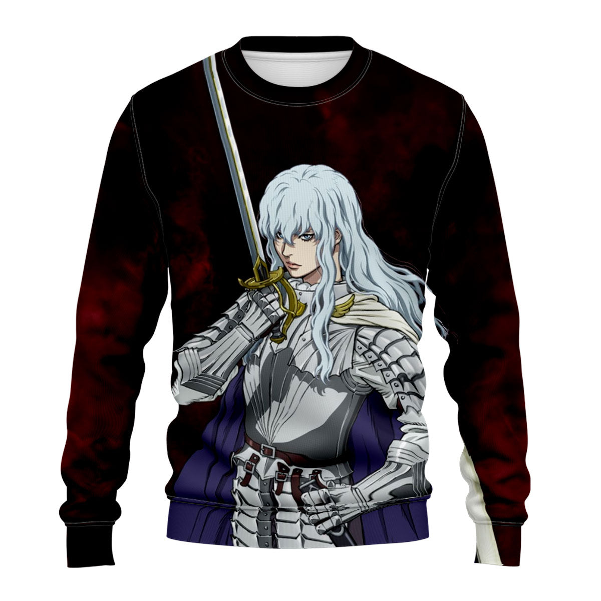 Berserker Griffith Armored Wielding Sword Anime Apparel