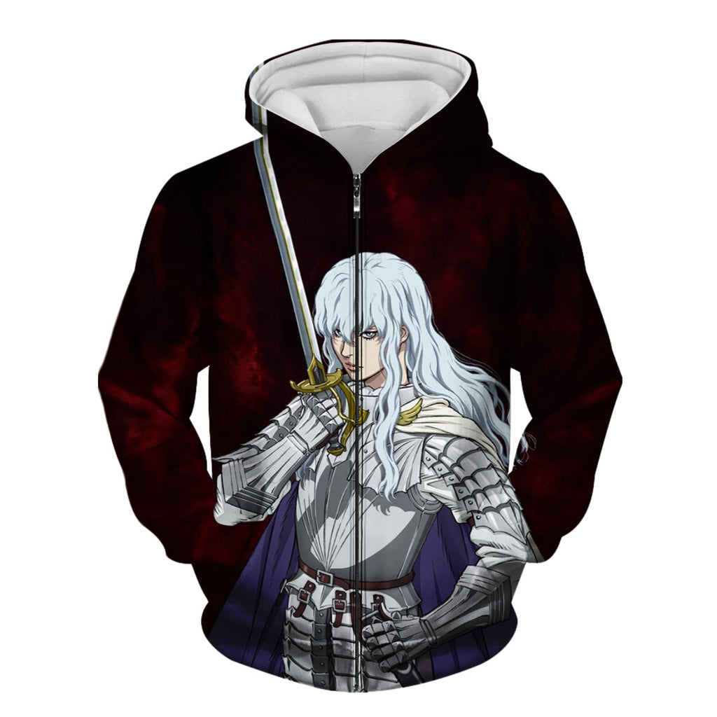 Berserker Griffith Armored Wielding Sword Anime Apparel