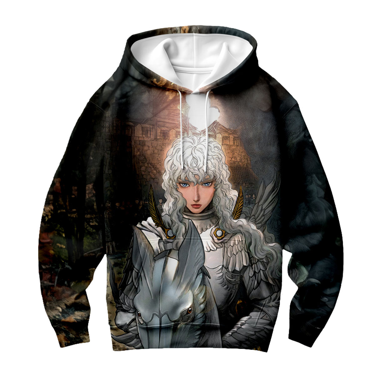 Berserker Griffith Horseback Warrior Anime Apparel