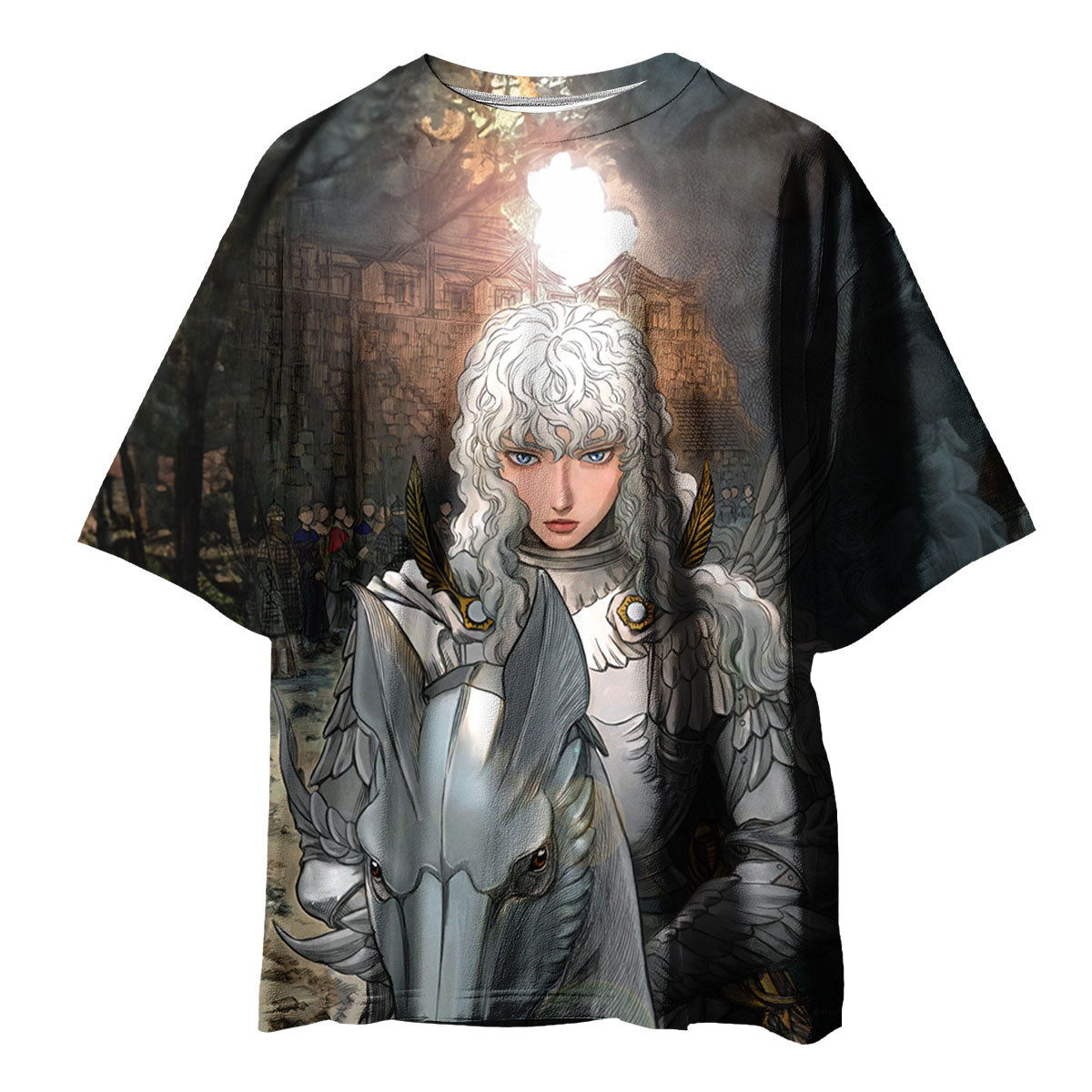 Berserker Griffith Horseback Warrior Anime Apparel