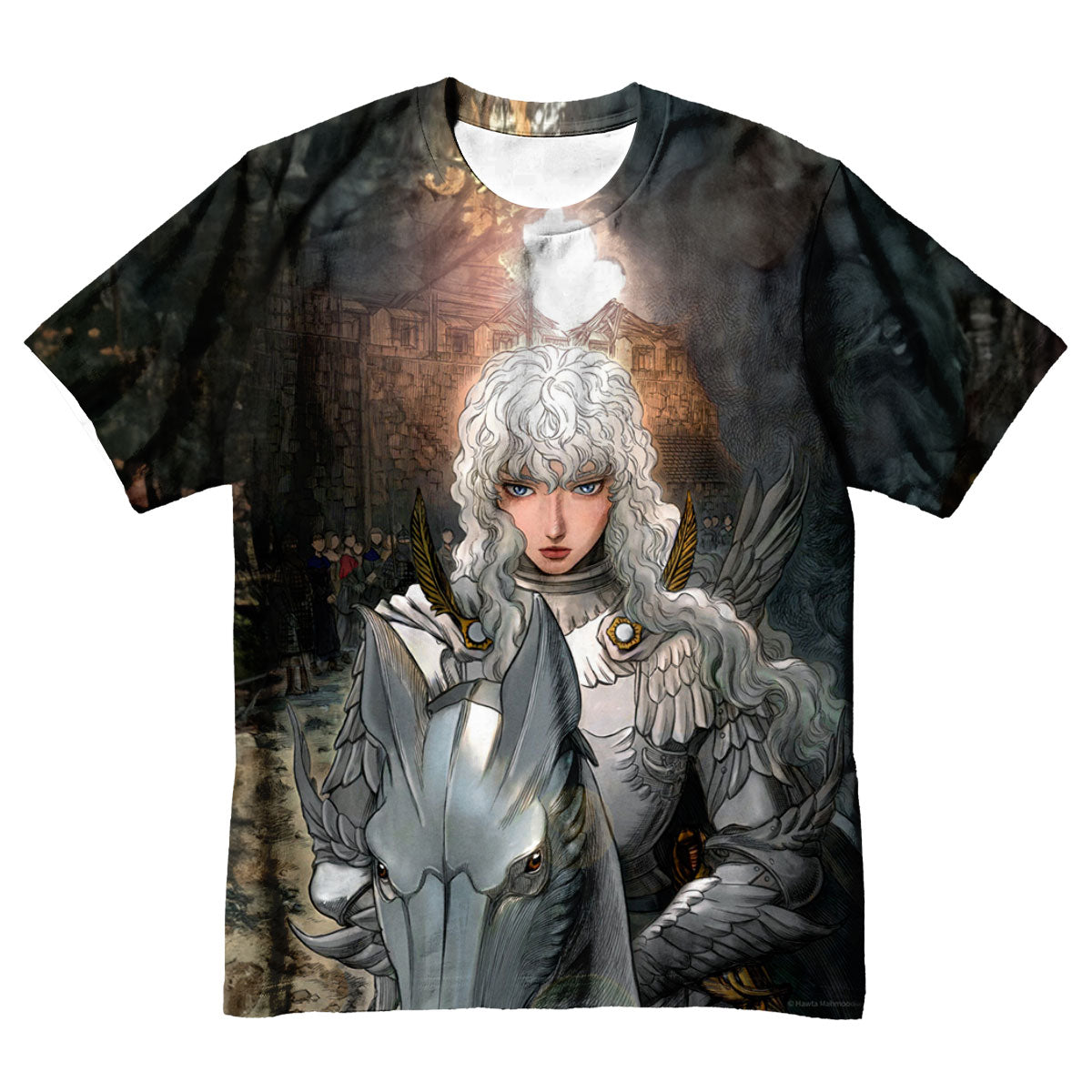 Berserker Griffith Horseback Warrior Anime Apparel