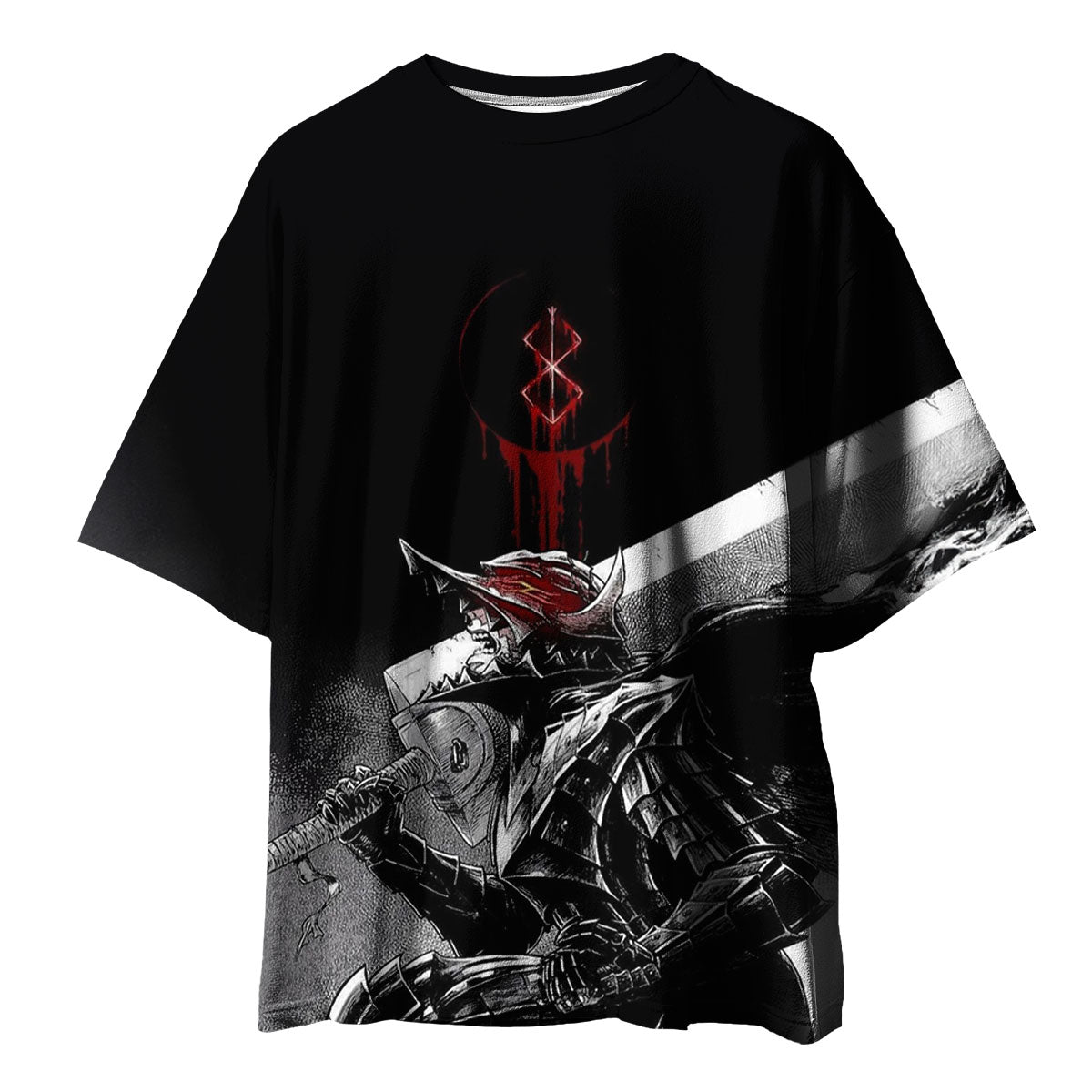 Berserker Guts Armored Greatsword Side Anime Apparel