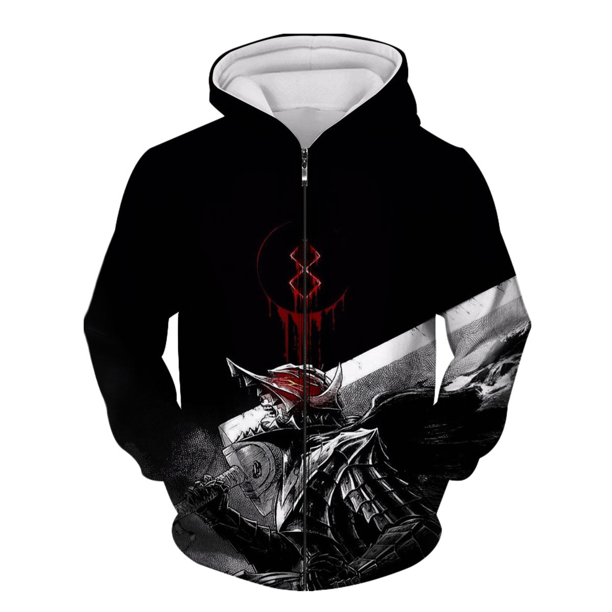 Berserker Guts Armored Greatsword Side Anime Apparel