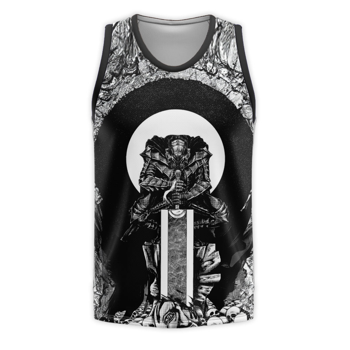 Berserker Guts Armored Meditating Circle Anime Apparel