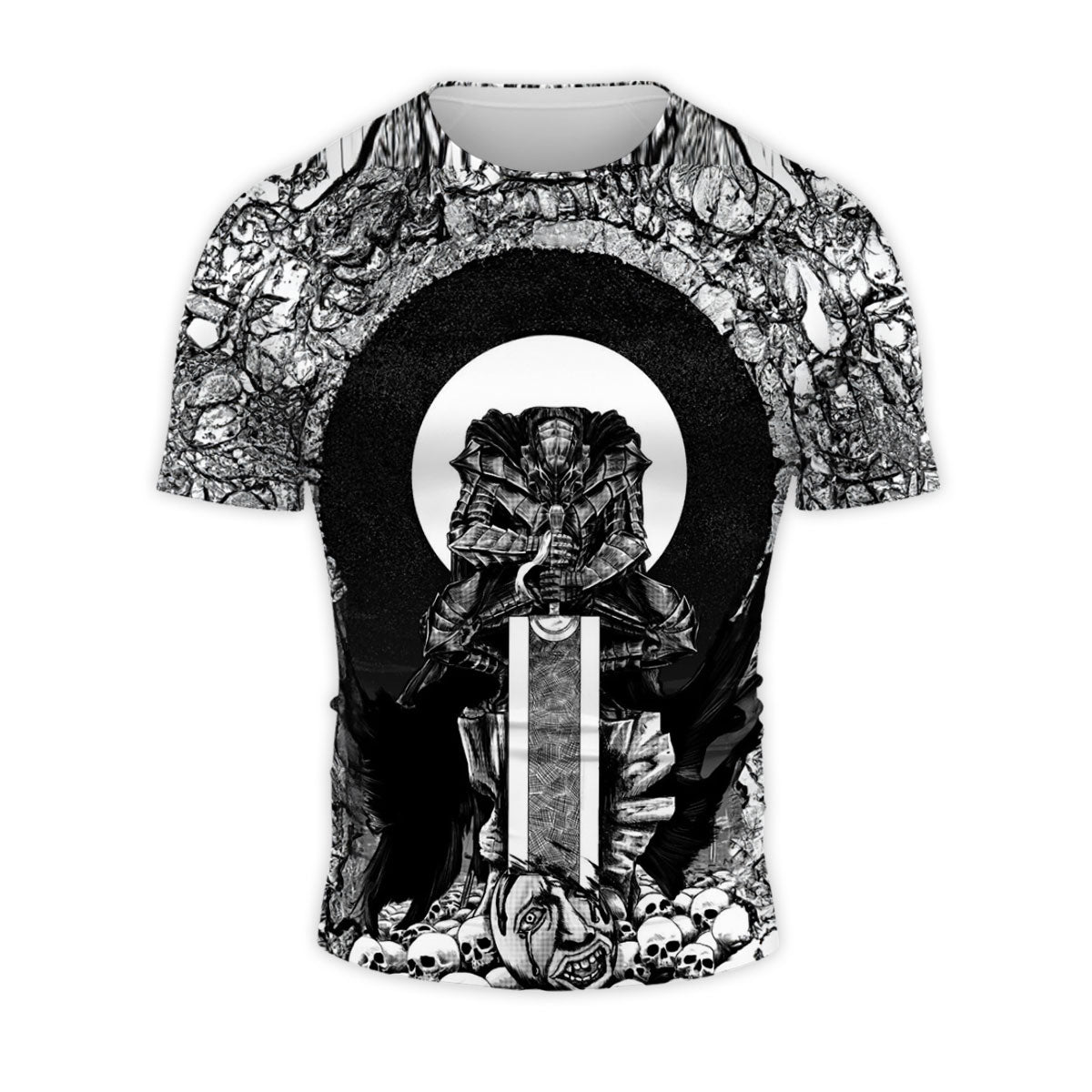 Berserker Guts Armored Meditating Circle Anime Apparel