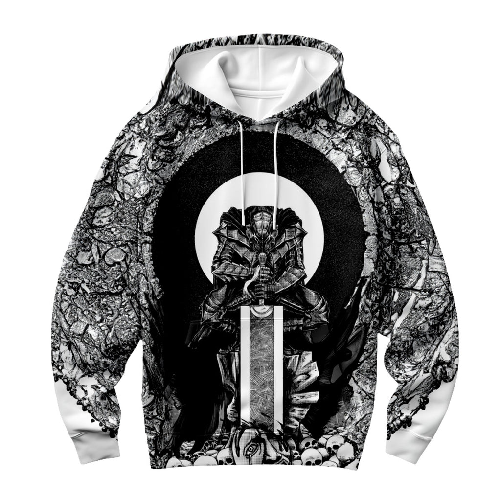 Berserker Guts Armored Meditating Circle Anime Apparel
