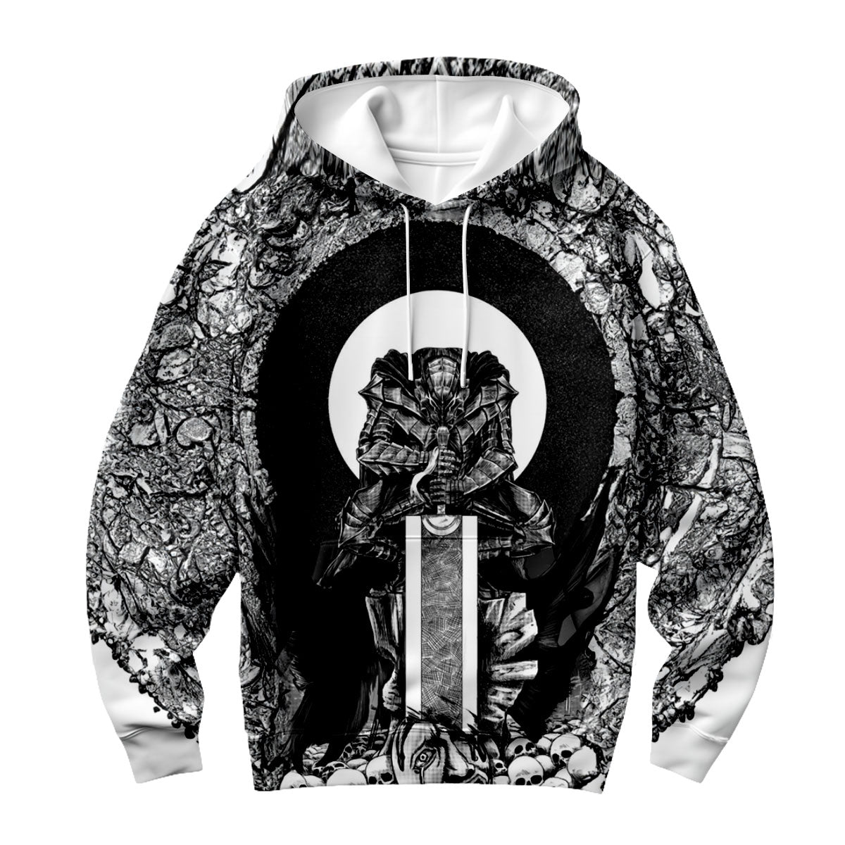 Berserker Guts Armored Meditating Circle Anime Apparel