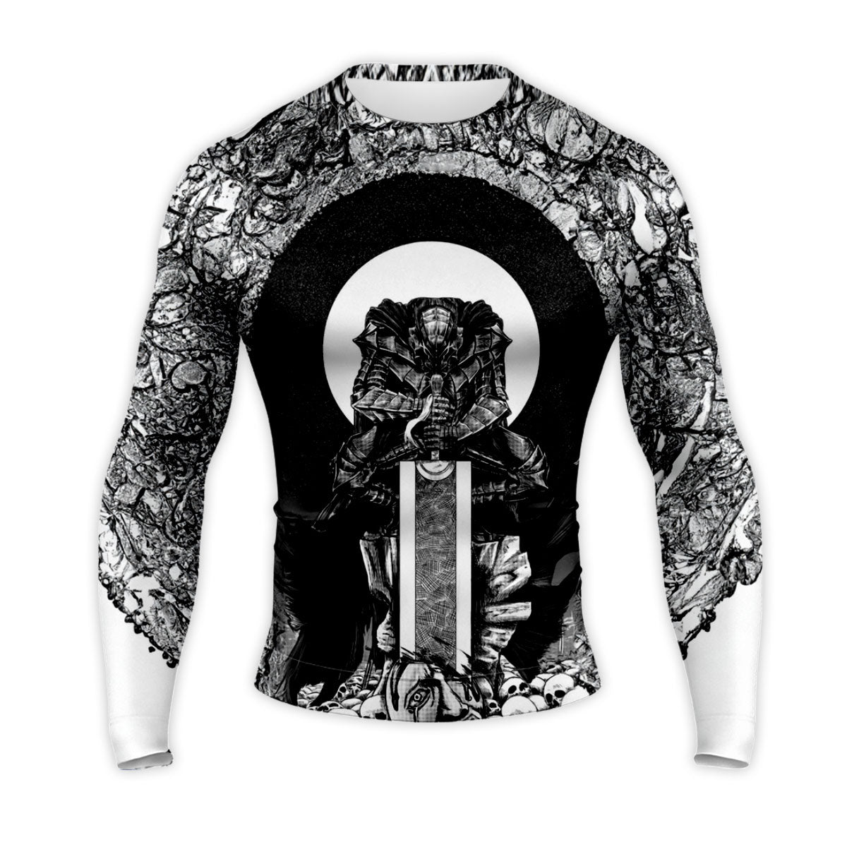 Berserker Guts Armored Meditating Circle Anime Apparel