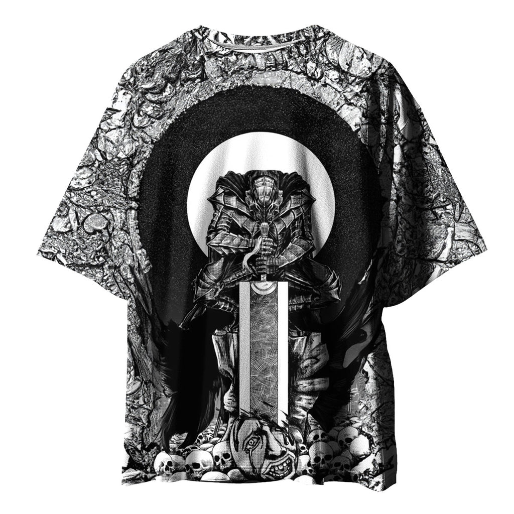Berserker Guts Armored Meditating Circle Anime Apparel