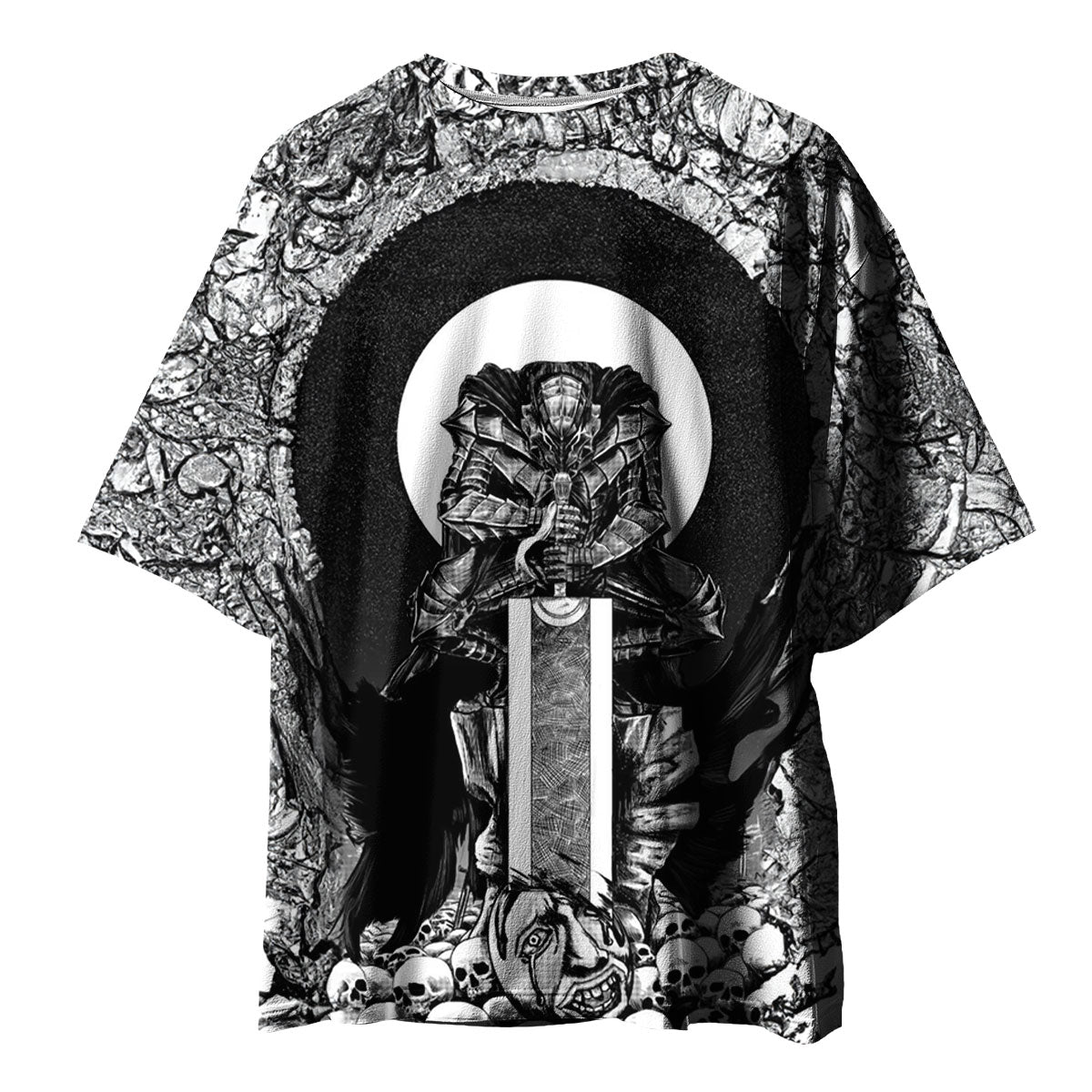 Berserker Guts Armored Meditating Circle Anime Apparel