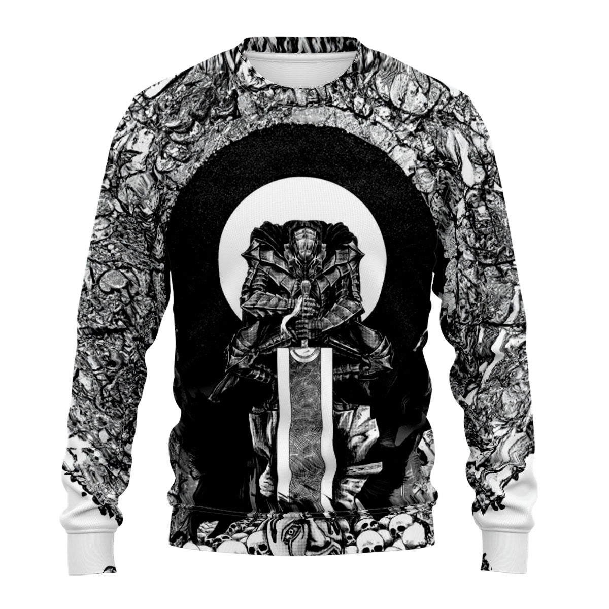 Berserker Guts Armored Meditating Circle Anime Apparel