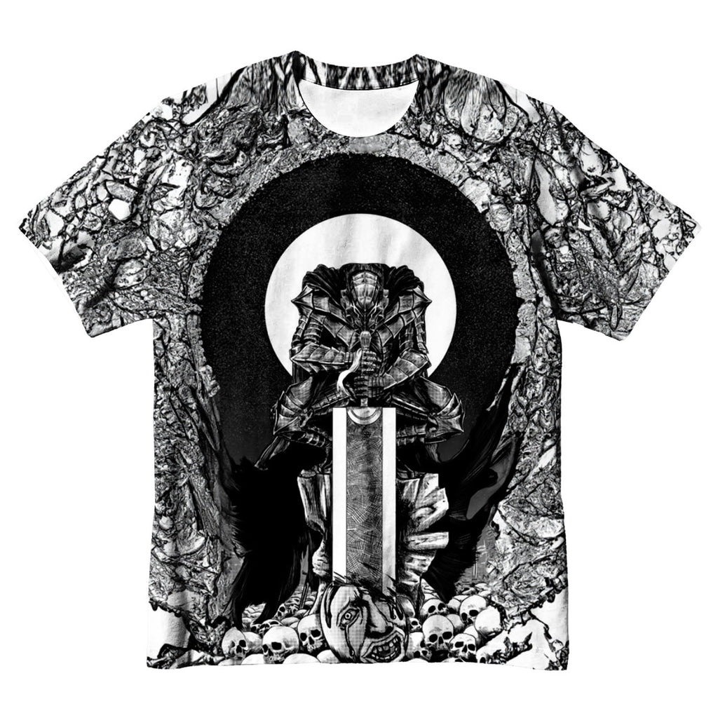 Berserker Guts Armored Meditating Circle Anime Apparel