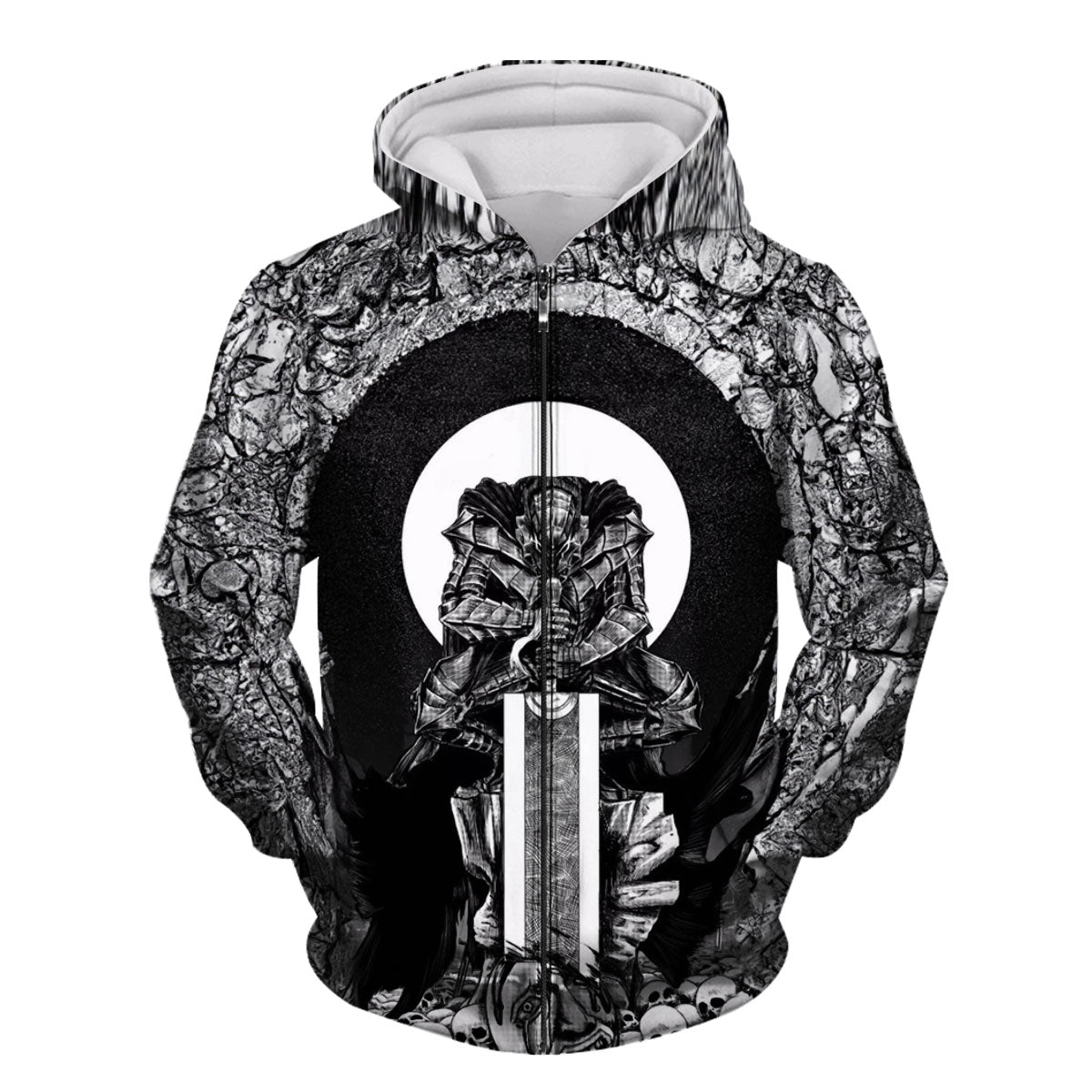 Berserker Guts Armored Meditating Circle Anime Apparel