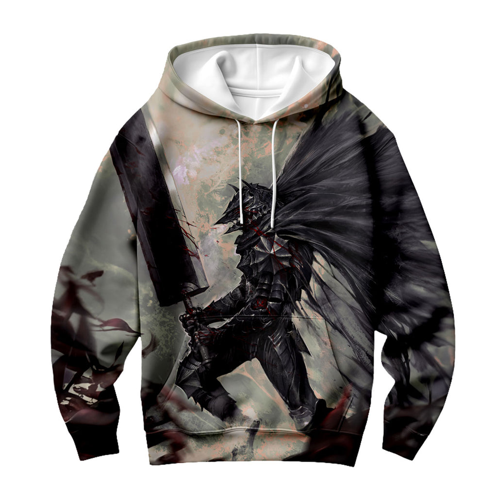 Berserker Guts Armored Swordsman Combat Anime Apparel