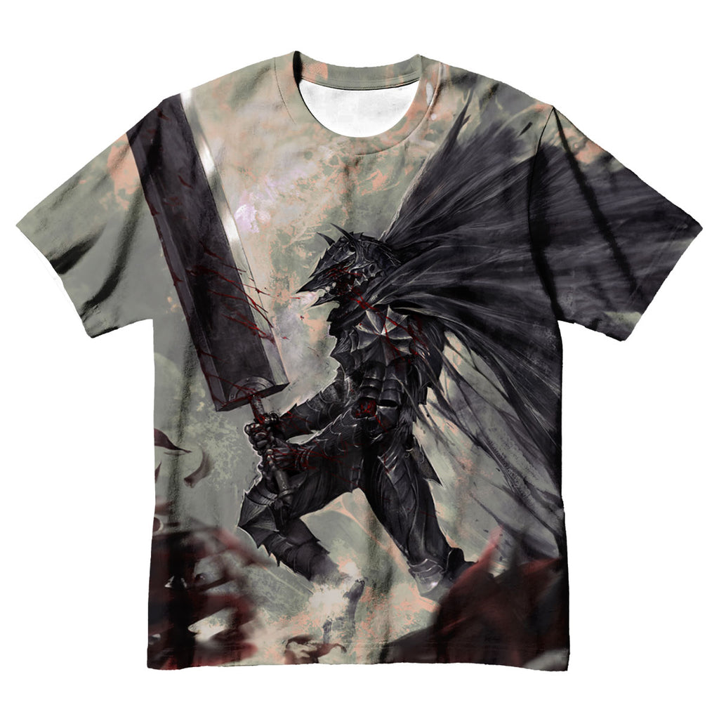 Berserker Guts Armored Swordsman Combat Anime Apparel