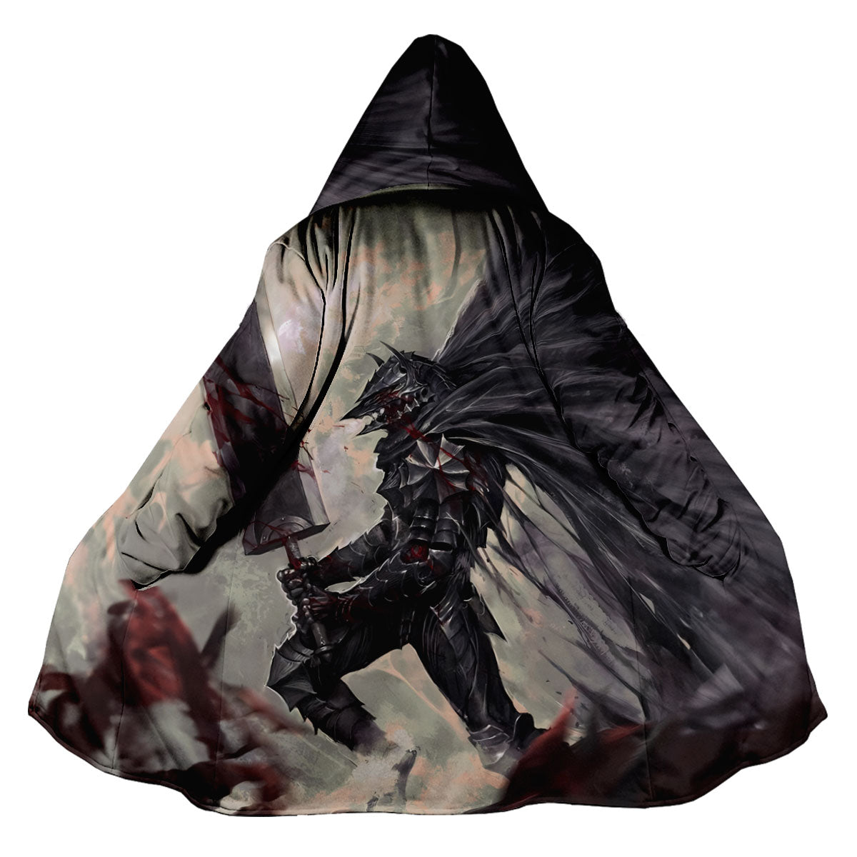 Berserker Guts Armored Warrior Greatsword Anime Apparel