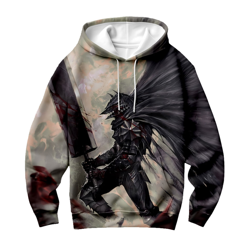 Berserker Guts Armored Warrior Greatsword Anime Apparel