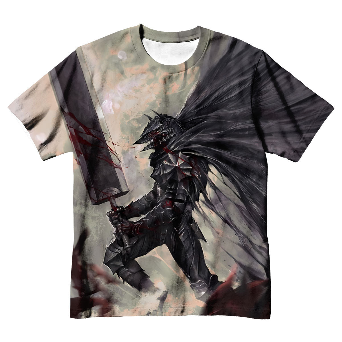 Berserker Guts Armored Warrior Greatsword Anime Apparel