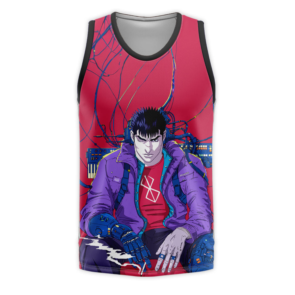 Berserker Guts Cyberpunk Combatant Anime Apparel