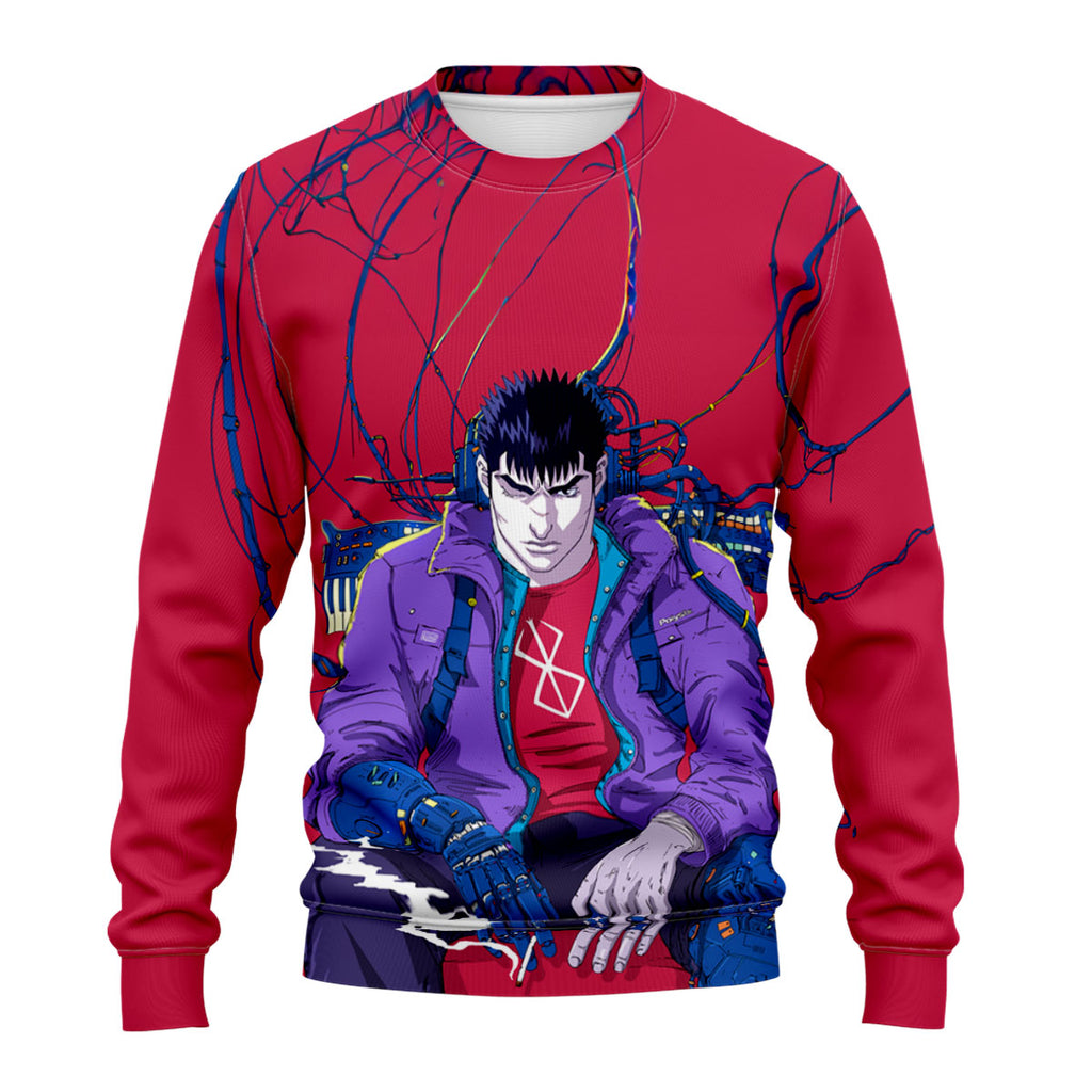 Berserker Guts Cyberpunk Combatant Anime Apparel
