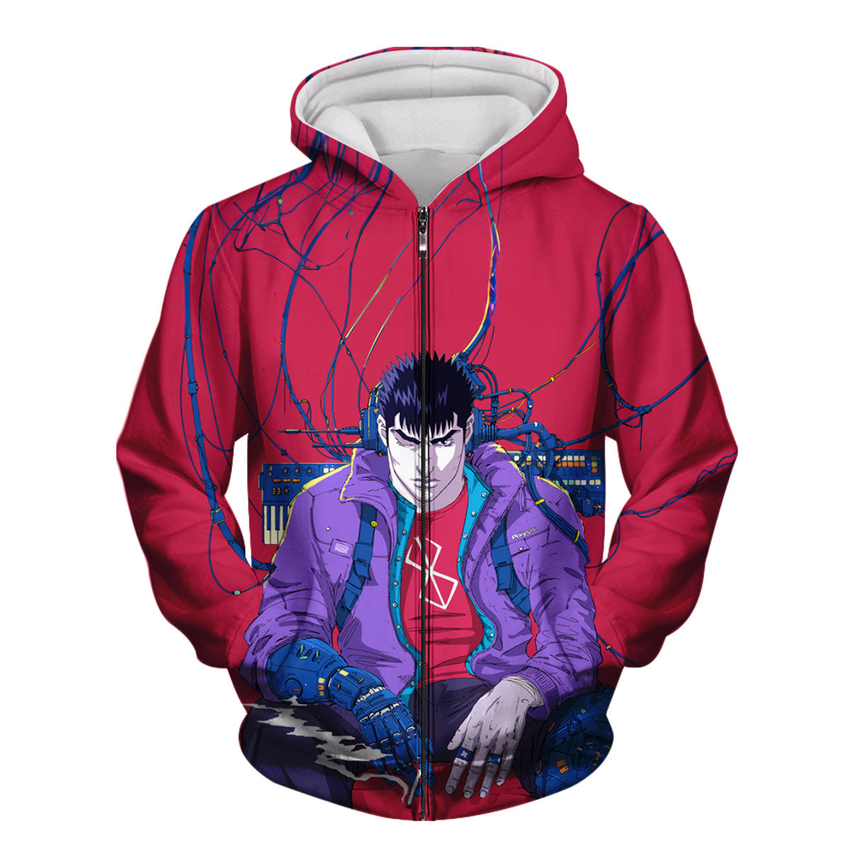 Berserker Guts Cyberpunk Combatant Anime Apparel