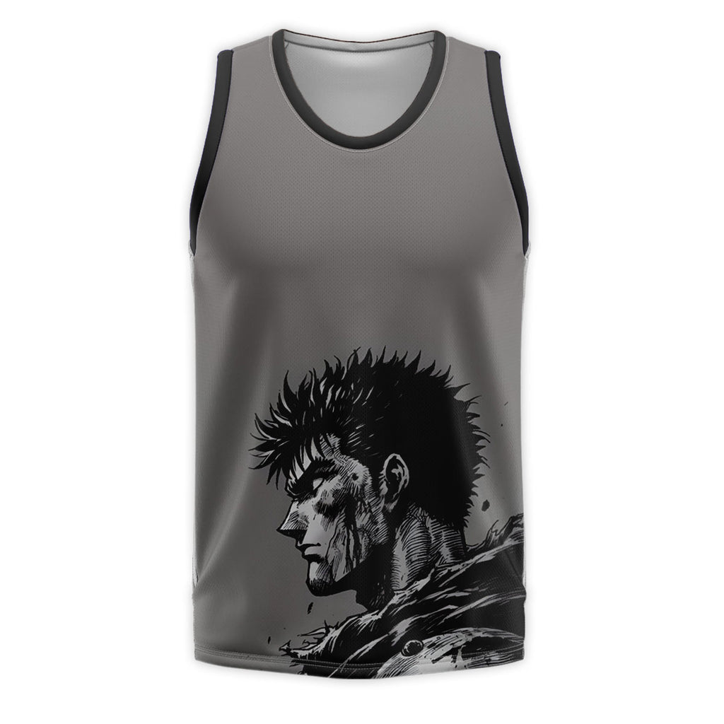 Berserker Guts Fierce Portrait Anime Apparel