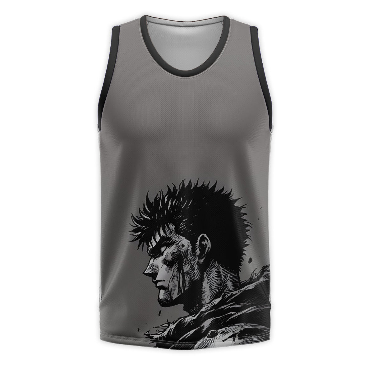 Berserker Guts Fierce Portrait Anime Apparel