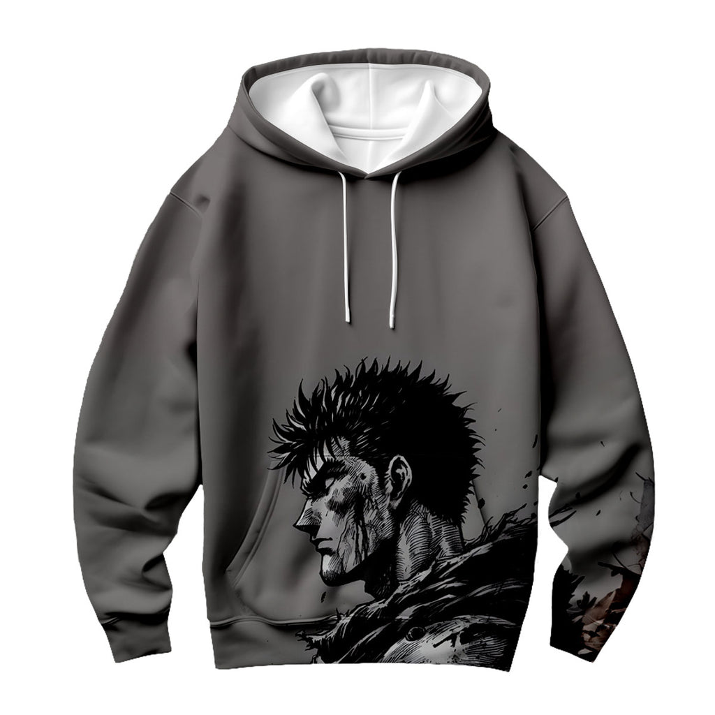 Berserker Guts Fierce Portrait Anime Apparel